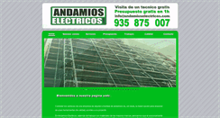 Desktop Screenshot of andamioselectricos.com